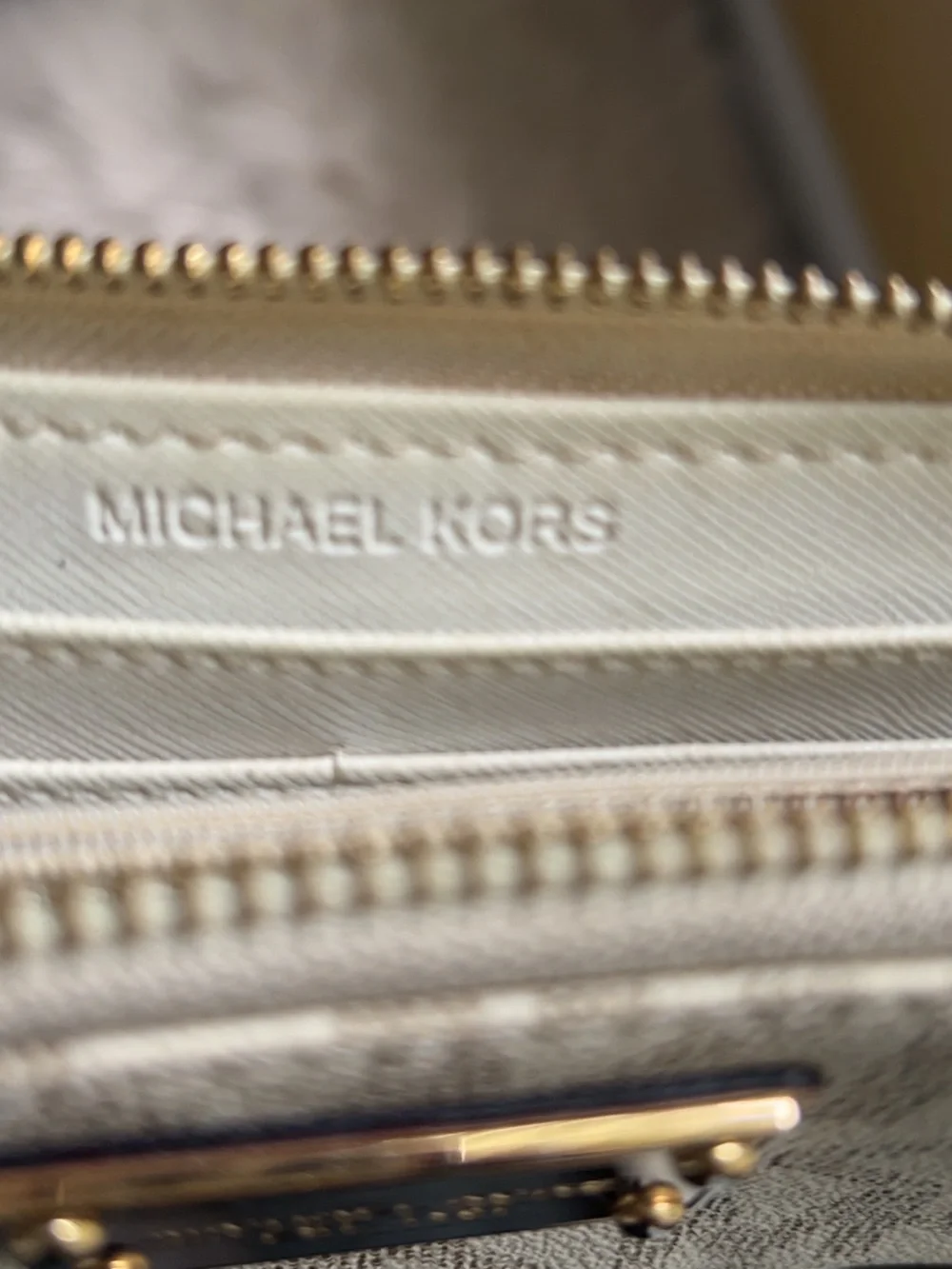Michael Kors white vanilla